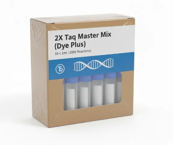 2X Taq Master Mix (Dye Plus) - 50 x 1mL (2000 Reactions)